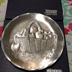 Wendell August hammered aluminum coaster